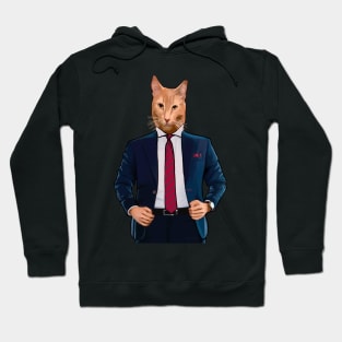 Kitty Means Business Hoodie